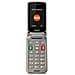 GL590 Senior Phone Dual Sim Display 2.8" +Slot Micro SD Bluetooth con Tasti Grandi + SOS Fotocamera Colore Argento - Foto miniatura 3