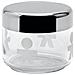 Akk35 Girotondo Barattolo Ermetico In Vetro Serigrafato Con Coperchio In Acciaio Lucido - Foto miniatura 1