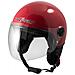 Casco Jet Demi Scooter Moto Omologato Ece 22 Visiera Antigraffio Rosso Xl - Foto miniatura 4