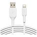 Cavo Ricarica CAA001bt2MWH a USB per iPhone da 2 Metri Colore Bianco - Foto miniatura 2