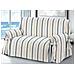 Copridivano Fodera Telo Protezione Divano Con Laccetti Fiocco Riviera Blu 3 Posti Blu - Foto miniatura 1