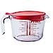Pyrex 7082 Misura Graduato Lt1 Con Coperchio, Vetro, Trarente - Foto miniatura 4