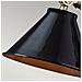 Lampada Da Tavolo A 1 Luce Nero, Ottone Lucido, E27 - Foto miniatura 5