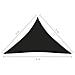 Parasole a Vela Oxford Triangolare 5x5x6 m Nero - Foto miniatura 6