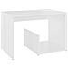 Tavolino Bianco 59x36x38 cm in Legno Multistrato - Foto miniatura 2