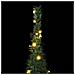 Albero di Natale Artificiale Apribile Preilluminato Verde 150cm - Foto miniatura 3