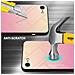 Custodia Compatibile Con Apple Iphone 7 / 7s / 8 / Se 2020 In Giallo - Rosa - Coperchio Protettivo Bicolore In Vetro Temperato E Silicone Tpu - Foto miniatura 3