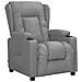 Poltrona Reclinabile A Rialzo Grigio In Similpelle - Foto miniatura 2