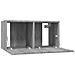 Mobili Tv Pensili Grigio Sonoma 2 Pz 60x30x30 Legno Multistrato - Foto miniatura 5
