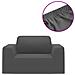 Fodera Elasticizzata Per Divano Jersey Di Poliestere Antracite - Foto miniatura 2