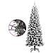 Albero Di Natale Artificiale Con Neve Floccata 210 Cm Pvc E Pe - Foto miniatura 6