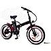 Fatty - Nero Opaco E Rosso - 250w / 10ah - Bicicletta Elettrica Fat - Bicicletta Elettrica Fat Da 20 Pollici - Foto miniatura 2
