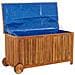 Contenitore Giardino Con Ruote 113x50x58 Legno Massello Acacia - Foto miniatura 1