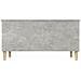 Tavolino Salotto Grigio Cemento 90x44,5x45 Cm Legno Multistrato - Foto miniatura 4