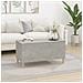 Tavolino Salotto Grigio Cemento 90x44,5x45 Cm Legno Multistrato - Foto miniatura 6