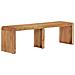 Panca 160x38x45 Cm In Legno Massello Di Acacia - Foto miniatura 1