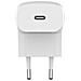 Caricabatterie con PPS Porta USB-C pd 20W 1m PVC C-LTG- Bianco - Foto miniatura 2