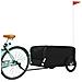 Rimorchio Da Bici Nero 45 Kg In Ferro - Foto miniatura 3