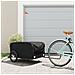 Rimorchio Da Bici Nero 45 Kg In Ferro - Foto miniatura 1