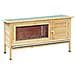 Casetta Per Roditori Alfred 116x45x62 Cm Legno Smaltato - Foto miniatura 1