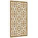 Decorazione Muro Da Giardino 105x55 Cm Moresco Acciaio Corten - Foto miniatura 2