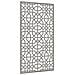 Decorazione Muro Da Giardino 105x55 Cm Moresco Acciaio Corten - Foto miniatura 3