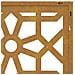 Decorazione Muro Da Giardino 105x55 Cm Moresco Acciaio Corten - Foto miniatura 8