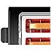 Tostapane TAT3P423 a 2 Fette con Potenza 970W Colore Nero - Foto miniatura 3