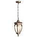 Lampada A Soffitto Classica Da Esterno Alluminio Oro 1 Luce E27 60w Ip44 - Foto miniatura 1