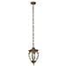 Lampada A Soffitto Classica Da Esterno Alluminio Oro 1 Luce E27 60w Ip44 - Foto miniatura 2