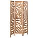 Paravento 3 Pannelli Legno Chiaro 170 X 122 Cm Vernago - Foto miniatura 3