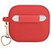 Indovina Gua3lschsr Airpods 3 Custodia Rossa /rossa Silicone Charm Collezione Heart - Foto miniatura 2