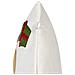 Set Di 2 Cuscini Palmier Velluto 45 X 45 Cm Bianco Sporco Modello Natalizio - Foto miniatura 5
