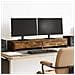 Supporto Monitor Con Cassetti Rovere 100x27x15 Cm In Truciolato - Foto miniatura 1