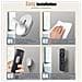 Supporto Magnetico Per Telecomando A 4 Pezzi, Organizer Per Telecomando Tv In Silicone Black - Foto miniatura 2