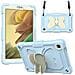 Custodia Pieghevole Butterfly Per Samsung Galaxy Tab A7 Lite 2021 - Colore Blu - Foto miniatura 1