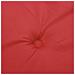 Lusso Casadino -  Cuscini Per Sedie 6 Pz Rossi 120x50x3 Cm In Tessuto - Foto miniatura 7