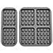 Set Di Stampi Per Biscotti In Silicone - 192 Waffle - Per Philips Grey - Foto miniatura 2