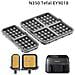 Set Di Stampi Per Biscotti In Silicone - 192 Waffle - Per Philips Grey - Foto miniatura 3