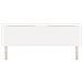 Testiera  Design Semplice Bianco Puro 180 cm in Pelle Sintetica - Foto miniatura 5