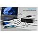 Thunderbolt5 Quattro Display Docking Station, 5x USB, 2.5 GLAN + Power Delivery 140W - Foto miniatura 14
