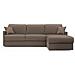 Evans Divano Letto Angolare Impermeabile T13 Marrone - Foto miniatura 3