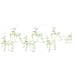Renne LED con 40 LED 7 pcs Multicolore PET - Foto miniatura 1