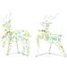 Renne LED con 40 LED 7 pcs Multicolore PET - Foto miniatura 4