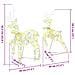 Renne LED con 40 LED 7 pcs Multicolore PET - Foto miniatura 9