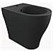 Bidet A Pavimento Filo Parete Flaminia App Ap217 - Nero Opaco Monoforo Da Ordinare - Foto miniatura 1