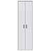 Strevi - Armadio Multiuso 2 Ante 2 Ripiani, 60x206h Cm Bianco - Foto miniatura 4