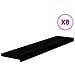 Gradini 8 pz Marrone Scuro 110x30x2 cm Legno Massello Rovere - Foto miniatura 1
