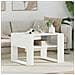 Tavolino da salotto Bianco 66 x 53 x 45 cm Legno multistrato - Foto miniatura 2