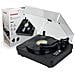 Giradischi Stereo TT650BT Con Altoparlanti Integrati - Funzione di Arresto Automatico - Connessione RCA /Bluetooth - Nero - Foto miniatura 1